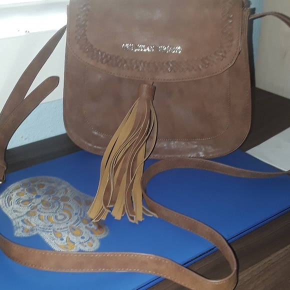 Brown fringe purse - Picture 4 of 5